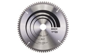 Bosch Professional Kreissägeblatt Optiline Wood, 254x30x2,5mm, 80