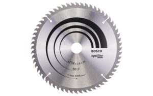 Bosch Professional Kreissägeblatt Optiline Wood, 254x30x2,8mm, 60