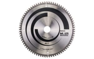 Bosch Professional Kreissägeblatt Multi Material, 254x30x3,2mm 80