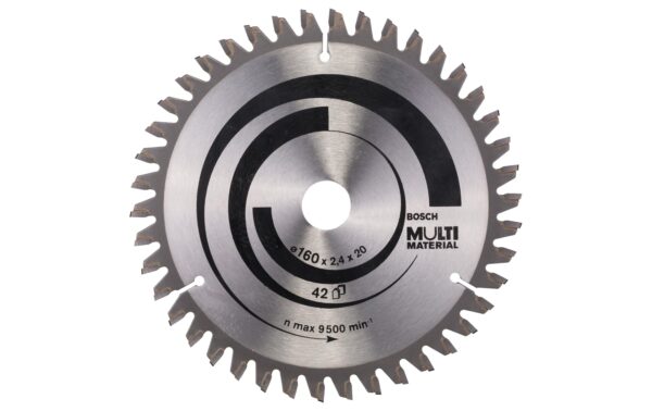 Bosch Professional Kreissägeblatt Multi Material, 160x20/16x2,4mm 42