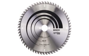 Bosch Professional Kreissägeblatt Optiline Wood, 250x30x3,2mm, 60