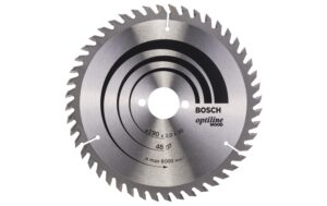 Bosch Professional Kreissägeblatt Optiline Wood, 190x30x2,0mm, 48