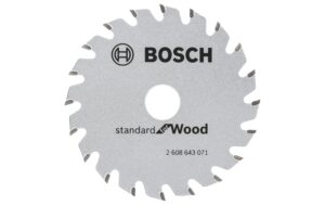 Bosch Professional Kreissägeblatt Optiline Wood, 85x15x1,1 mm, 20