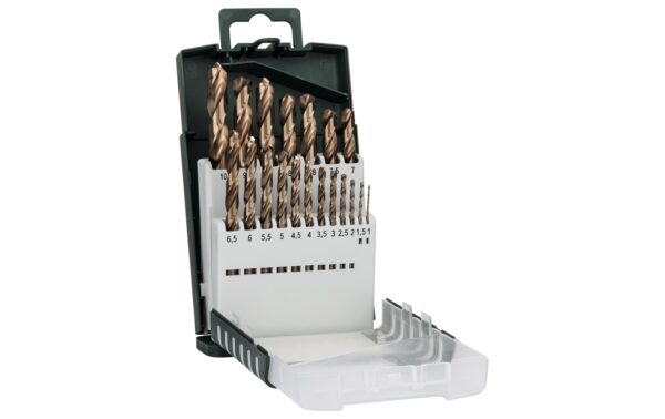 Bosch Metallbohrer-Set HSS-Co, DIN 338 19-tlg.