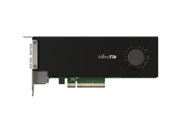 Mikrotik CCR2004-1G-2XS-PCIE: NIC 2xSFP28, PCIe-x8 V3.0, RouterOS