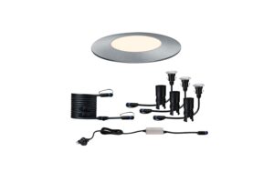 Paulmann Boden-Set 3x2.5W 95lm 3000K IP65, Netzteil IP55, 95°, 24V, Silber kaufen Schweiz | Mediatech.ch