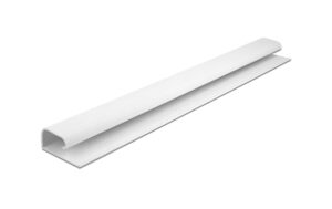 Delock Kabelkanal, 57mmx25mm, 400mm länge 2 Stück, weiss, für Untertischmontage