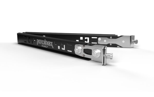 19 Patchbox Montagehilfe dritte Hand Setup für Geräte bis 50KG, oder als Laptopstand