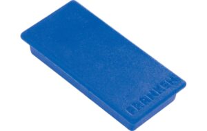 FRANKEN Magnete, 23 x 50 mm, 10 Stück, blau 23 mm