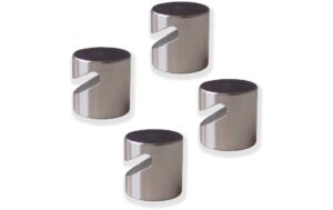 FRANKEN Hakenmagnet, 16 mm, silber 4 Stk. kaufen Schweiz | Mediatech.ch