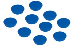 FRANKEN Kraftmagnet, 38 mm, 10 Stück, blau 4 Stk.