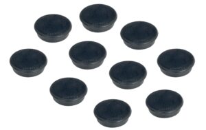 FRANKEN Kraftmagnet, 38 mm, 10 Stück, schwarz