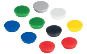 FRANKEN Kraftmagnet, 38 mm, 10 Stück sortiert