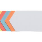 FRANKEN Moderationskarten Rhombus 200 x 95 mm, sortiert, 250 Stück