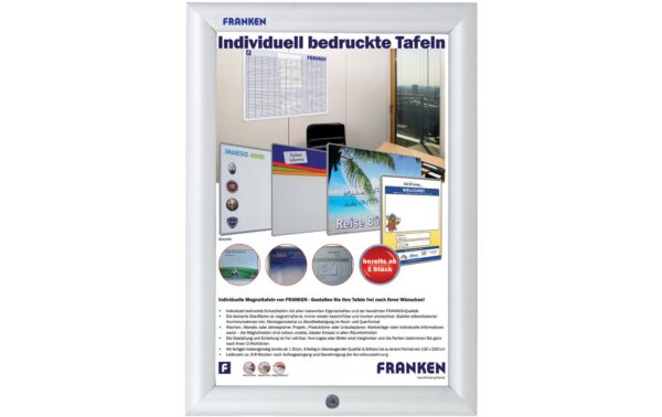 1343204_3 - Mediatech FRANKEN Wechselrahmen Security A4, abschliessbar