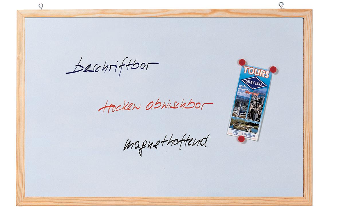 1343224_2 - Mediatech Franken Whiteboard Memoboard 40 x 60, Weiss