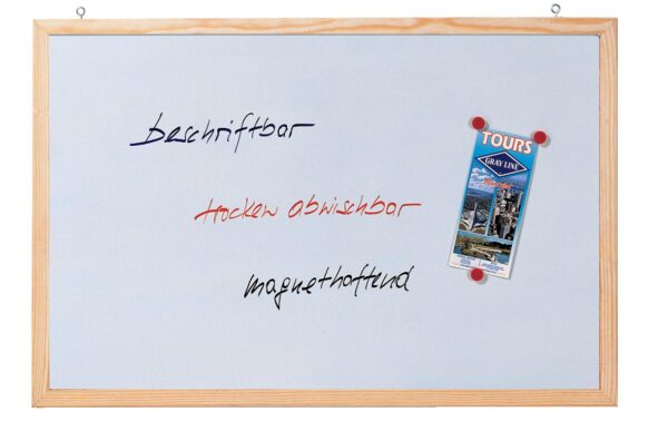 1343225_2 - Mediatech Franken Whiteboard Memoboard 60 x 100, Weiss