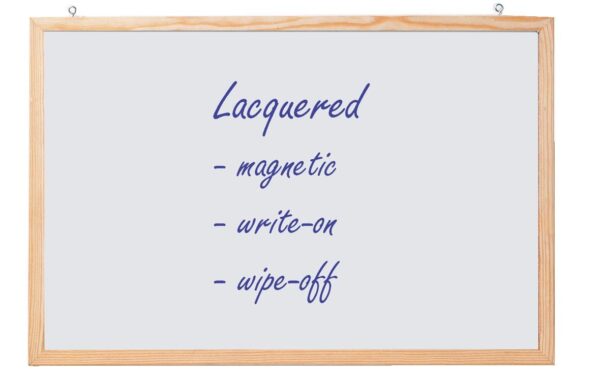 1343225_3 - Mediatech Franken Whiteboard Memoboard 60 x 100, Weiss