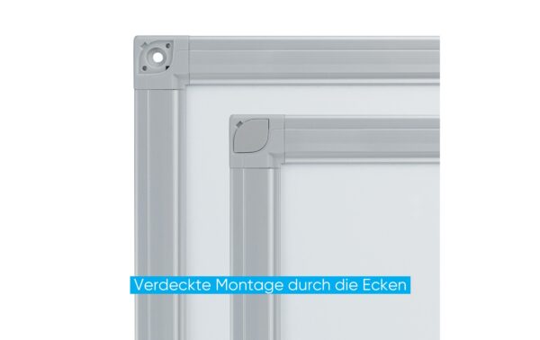1343406_2 - Mediatech Franken Magnethaftendes Whiteboard X-tra!Line 60 cm x 90 cm, Weiss