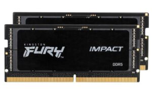 FURY Impact SO-DDR5 32GB 2-Kit 4800MT/s 2x 16GB, CL38-38-38, 1.1V, 262Pin