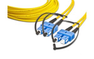 Lightwin LWL Duplex Patchkabel Singlemode 9/125µm, SC-SC, 3.0m OS2