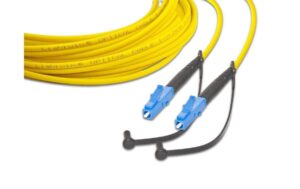 Lightwin LWL Simplex Patchkabel Singlemode 9/125µm, LC-LC, 5.0m OS2