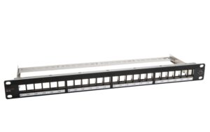 Dätwyler Patch Panel KS 24x schwarz kaufen Schweiz | Mediatech.ch