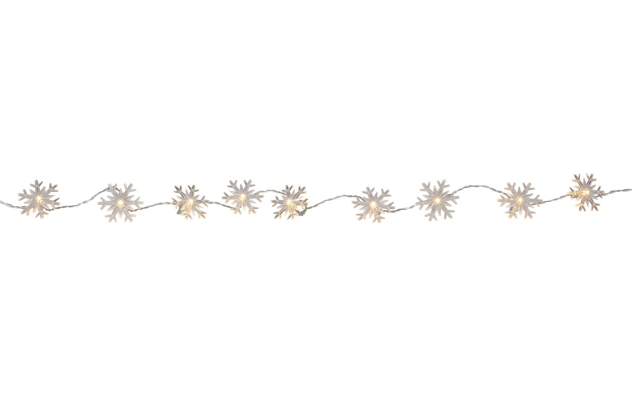 Star Trading Lichterkette Izy Schneeflocke inkl. LED WW, exkl. Batterie 2x AA, IP20 kaufen Schweiz | Mediatech.ch