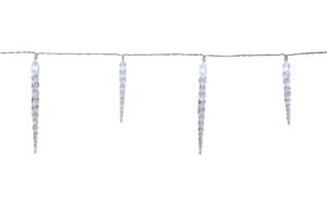 Star Trading Eiszapfen-Lichterkette Gelido inkl. LED KW, IP44, 600cm