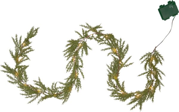1347416 - Mediatech Star Trading Girlande THUJA inkl. LED WW, exkl. Batterie 3xAA, IP44 kaufen Schweiz | Mediatech.ch
