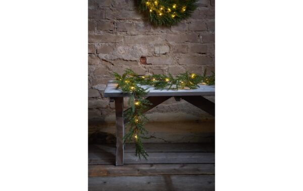 1347416_1 - Mediatech Star Trading Girlande THUJA inkl. LED WW, exkl. Batterie 3xAA, IP44