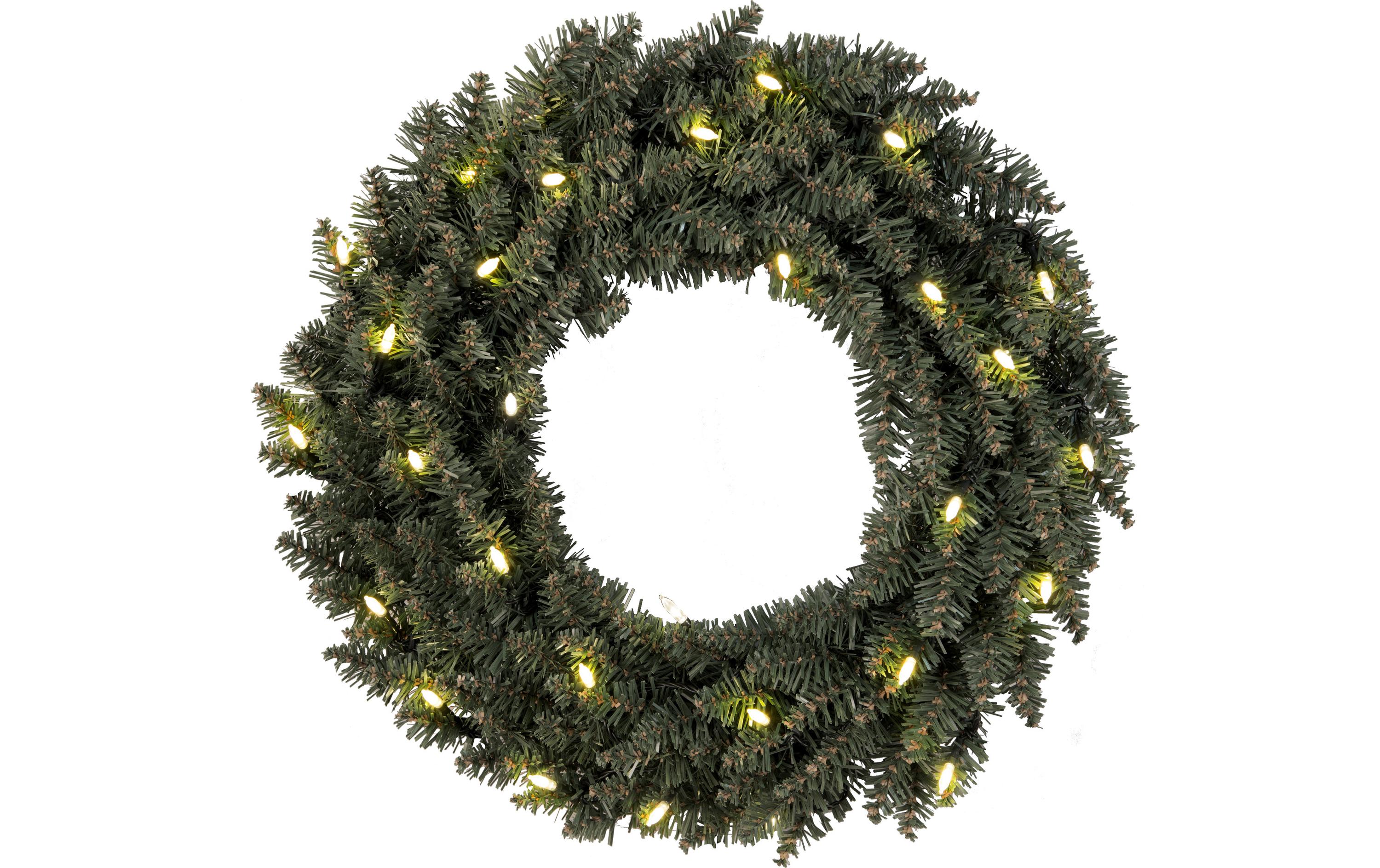 Star Trading Kranz Calgary 50cm inkl. LED WW, IP44 kaufen Schweiz | Mediatech.ch