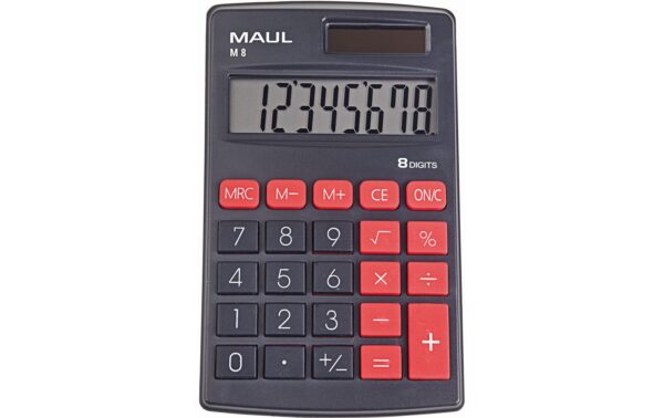 Maul Taschenrechner M8 Schwarz kaufen Schweiz | Mediatech.ch