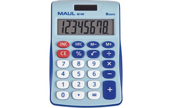 Maul Tischrechner MJ450 Junior 8 Stellen, blau kaufen Schweiz | Mediatech.ch