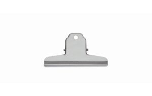 MAUL BriefKlemmer MAULbasic Breite 100 mm, 10er Pack, silber