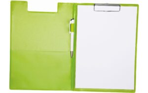 MAUL Schreibmappe mit PP-Folienüberzug hellgrün