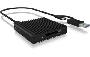 ICY BOX IB-CR404-C31, USB3.2 Kartenleser USB Type-C und Type -A, CFexpress 2.0 Typ-B