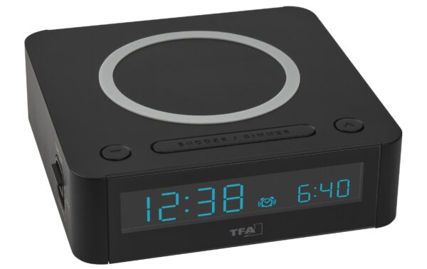 TFA EASY-CHARGE Digitalwecker inkl. L-Batterie