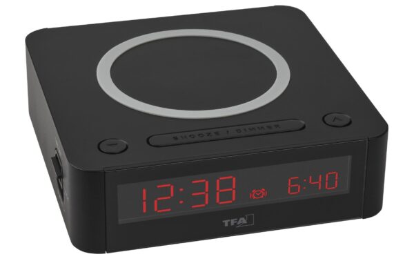 TFA EASY-CHARGE Digitalwecker inkl. L-Batterie