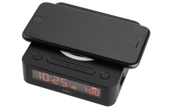 TFA EASY-CHARGE Digitalwecker inkl. L-Batterie