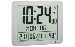 TFA Funk-Wanduhr ohne Batterie