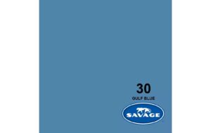 Savage Hintergrundpapier 2.72x11m Gulf Blue