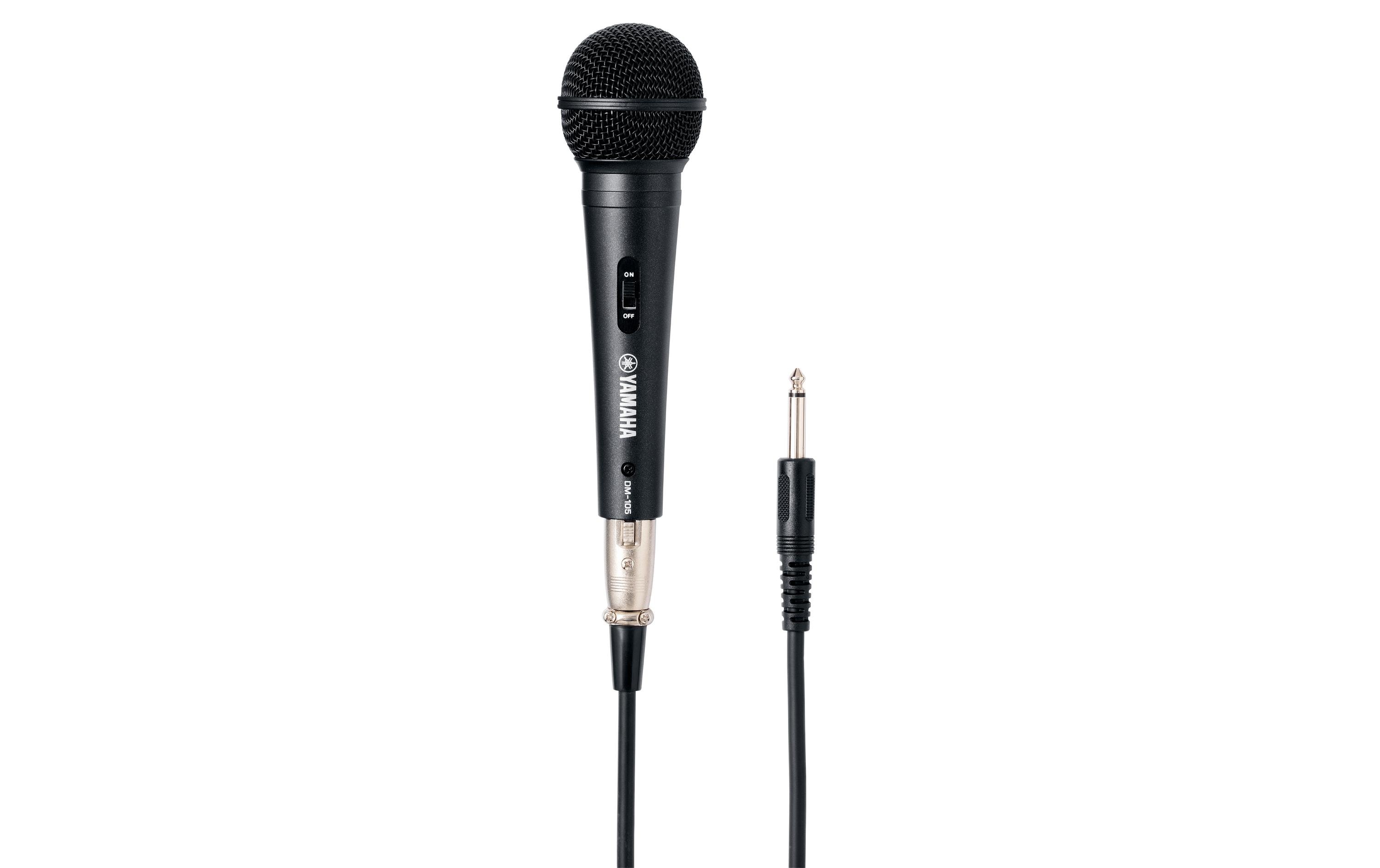 Yamaha DM105 Dynamisches Mikrofon, inkl. XLR/6.3 Kabel kaufen Schweiz | Mediatech.ch