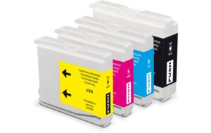 GenericInk Tinte Brother LC970 Multip. 1 x 23,3 x 12ml,BLCMY,1 x 750,3 x 950 S.