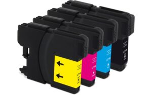 GenericInk Tinte Brother LC1100 Multip. 1 x 12,3 x 7ml,BLCMY,1 x 590,3 x 605 S.
