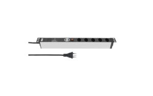 STEFFEN Steckdosenleiste ALUMODULAR, 5xT13, silber 3m Kabel, Filter, Überspannungsschutz kaufen | Mediatech.ch