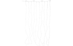 Star Trading LED-Angel Hair Vorhang 200 LED, Daylight/Silberkabel, LxB: 2mx1m