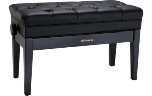 Roland RPB-D500PE Duet size, Polished ebony Vinyl Seat, Aufbewahrungsfach kaufen Schweiz | Mediatech.ch