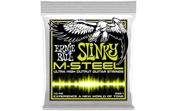 1352705 - Mediatech Ernie Ball 2921 Slinky M-Steel E-Gitarren Saitensatz, Regular 10-46 kaufen Schweiz | Mediatech.ch