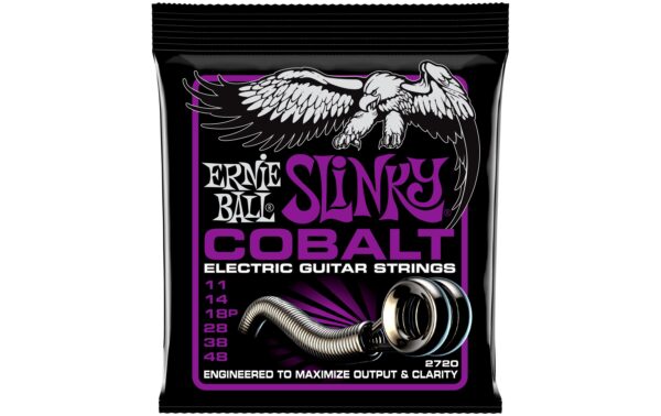Ernie Ball 2720 Slinky Cobalt E-Gitarren Saitensatz, Power 11-48 kaufen Schweiz | Mediatech.ch